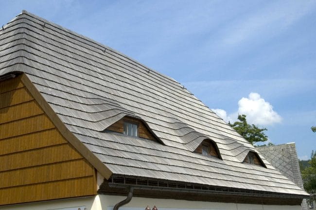 cedar roof aesthetics, increase curb appeal
